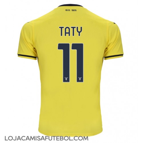 Camisa de Futebol Lazio Taty Castellanos #11 Equipamento Secundário 2024-25 Manga Curta